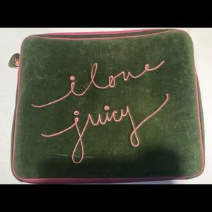 Used Juicy Couture Laptop Case